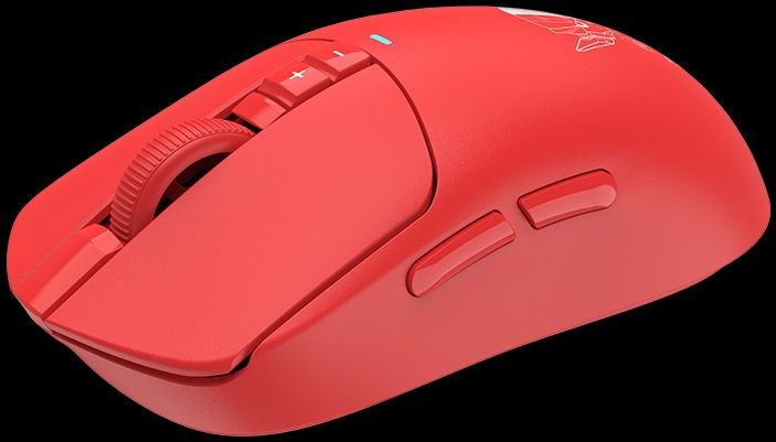 Мышь беспроводная A4Tech Bloody R72 Pro (2.4GHz / USB, optical, 26000dpi, аккумулятор 300mAh, игровая, подсветка, программируемая, soft-touch, pyro blaze)
