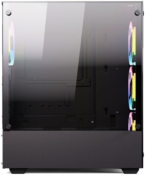 Корпус ABR GQ-4 (без БП, ATX, USB3.0, 4x RGB Fan, black)