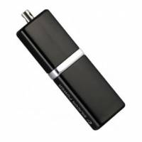 Флеш накопитель USB 2.0 16Gb Silicon Power LuxMini 710 (SP016GBUF2710V1K, black)