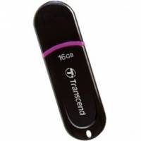 Флеш накопитель USB 2.0 16Gb Transcend JetFlash 300 (TS16GJF300, black-purple)