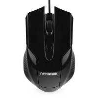 Мышь Гарнизон GM-210 (USB, optical, 1000dpi, 1.25m, black)
