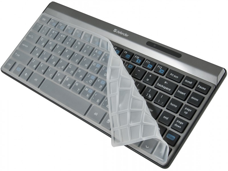 Клавиатура+мышь беспроводные Defender Sorbonne C-835 Nano (grey)