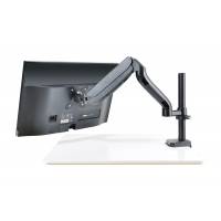 Кронштейн для мониторов настольный Buro M10 (17"-27", VESA 75x75-100x100, до 9кг, наклон: -30°/+45°, поворот: 360°, black)