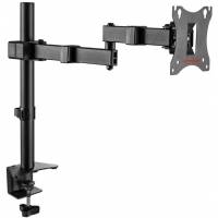 Кронштейн для мониторов настольный Arm Media LCD-T03 (15"-32", VESA 75x75-100x100, до 7кг, наклон: +-10°, поворот: 180°, black)