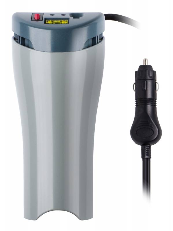 Преобразователь напряжения Ippon 200 Tumbler (12V входное, 220V выходное напряжение, в прикуриватель, USB 2.1A, мощность 200W)