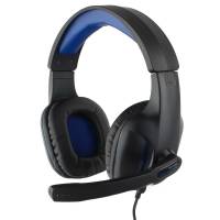 Наушники Gembird MHS-G205 (накладные закрытые, с микрофоном, регулятор, 1.8m, black)