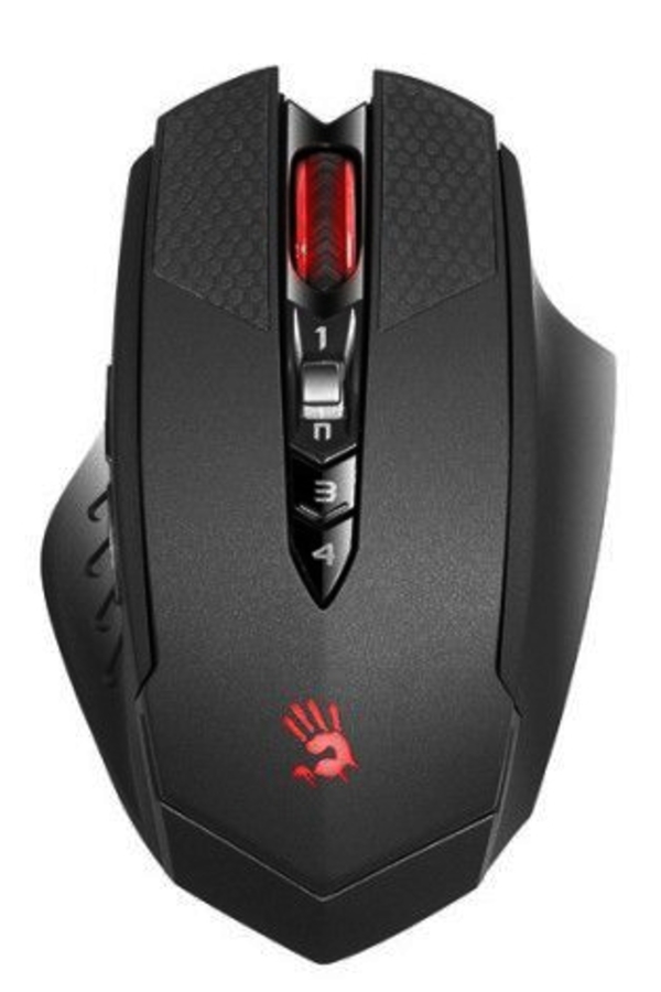 Мышь беспроводная A4Tech Bloody RT7 Warrior (optical, 4000dpi, игровая, black)