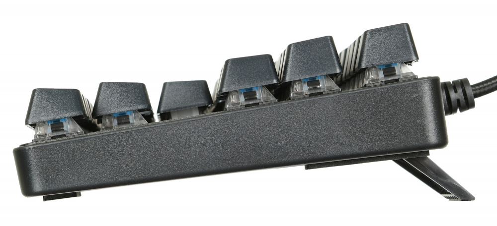 Клавиатура Oklick 969G SHOTGUN (USB, механическая, регулируемая подсветка, игровая, black)