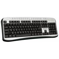 Клавиатура Defender Cascade HM-960 (silver, 17 доп. Кнопок, USB)