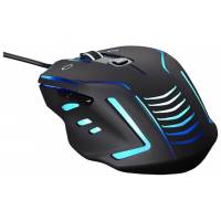 Мышь Oklick INTERCEPTOR 735G (USB, optical, 2400dpi, игровая, black)