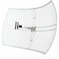 Антенна TP-LINK TL-ANT2424B (внешнего использования, направленная (до 56км), сеточная параболическая стальная, всепогодная, N-Type female, 24dBi)