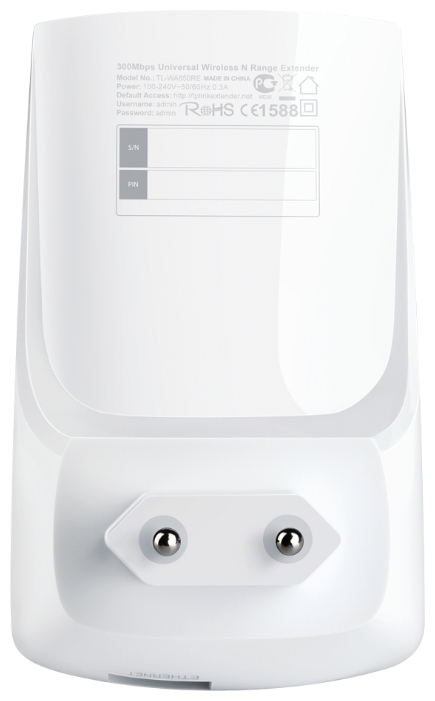Точка доступа TP-LINK TL-WA750RE (150Mbps, 2.4GHz, 1 port, 100Mbps, внутренняя антенна, white)