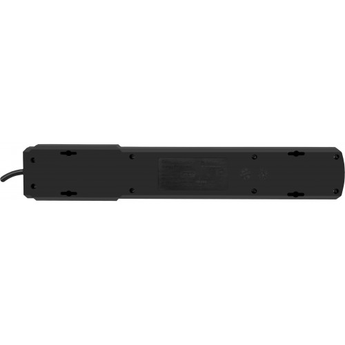 Сетевой фильтр Defender DFS 453 (5 розеток., 3.0 метра, 2 USB порта 1000mA, black) RTL