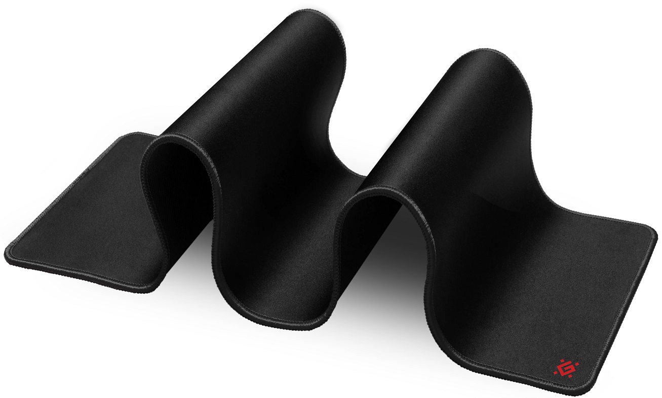 Коврик для мыши Defender (Black Ultra One, тканевый на резиновой основе, игровой, black-red, 780x300x5mm)