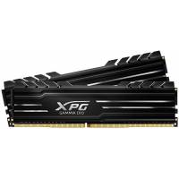 Память DDR4 16Gb PC25600, 3200MHz, ADATA Gammix D10 (AX4U32008G16A-DB10, 2x8Gb, 1.35V, black)