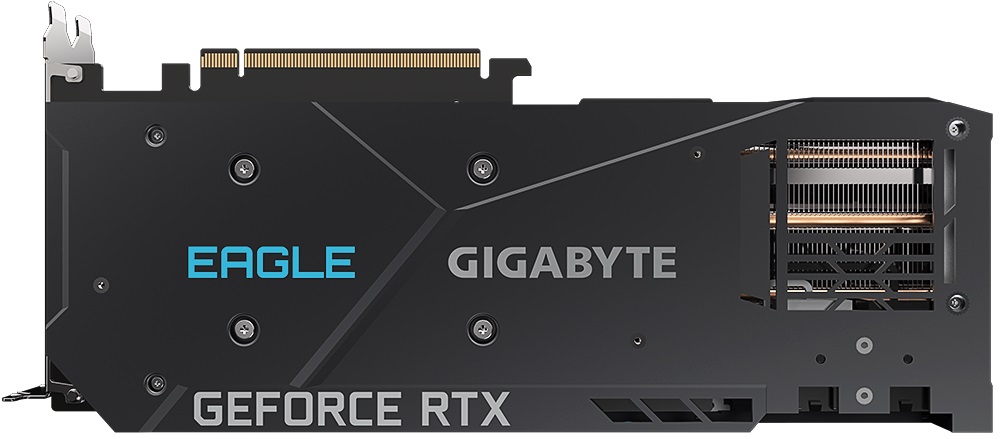 Видеокарта Gigabyte GF RTX3070 8Gb (GV-N3070EAGLE OC-8GD, 256bit, GDDR6, 2xHDMI+2xDP) RTL
