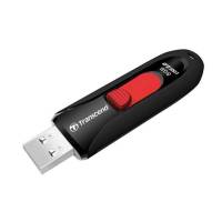 Флеш накопитель USB 2.0 8Gb Transcend JetFlash 590K (TS8GJF590K, black-red)
