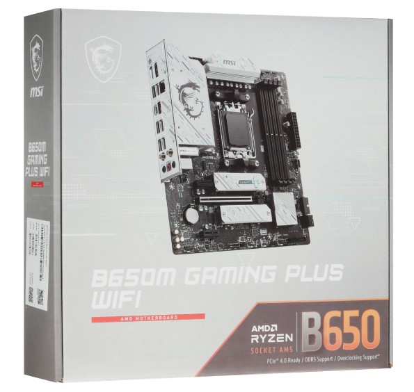 Материнская плата MSI B650M GAMING PLUS WIFI (AM5, mATX) RTL