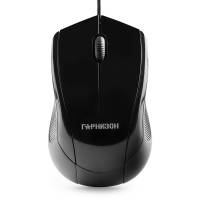 Мышь Гарнизон GM-200 (USB, optical, 1000dpi, 1.25m, black)
