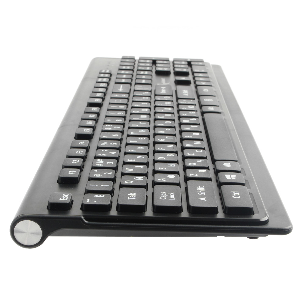 Клавиатура+мышь беспроводные Gembird KBS-7200 (black)