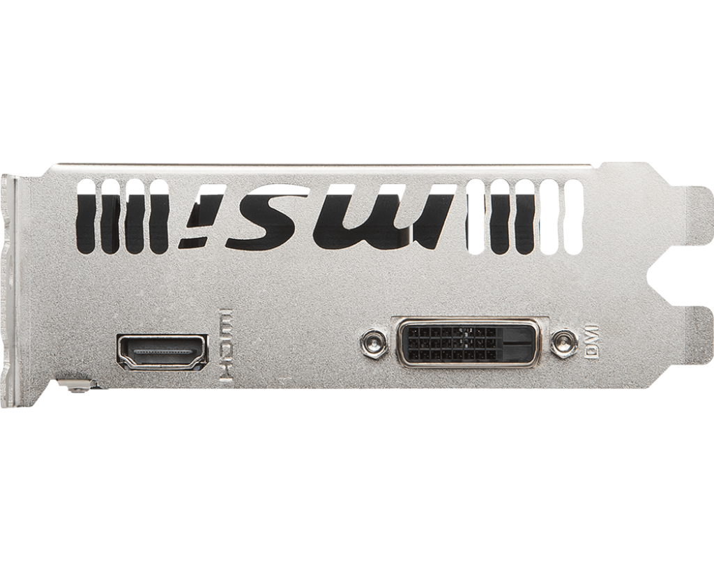 Видеокарта MSI GF GT1030 2Gb (GT 1030 2GH OC, 64bit, GDDR5, HDMI+DVI) RTL