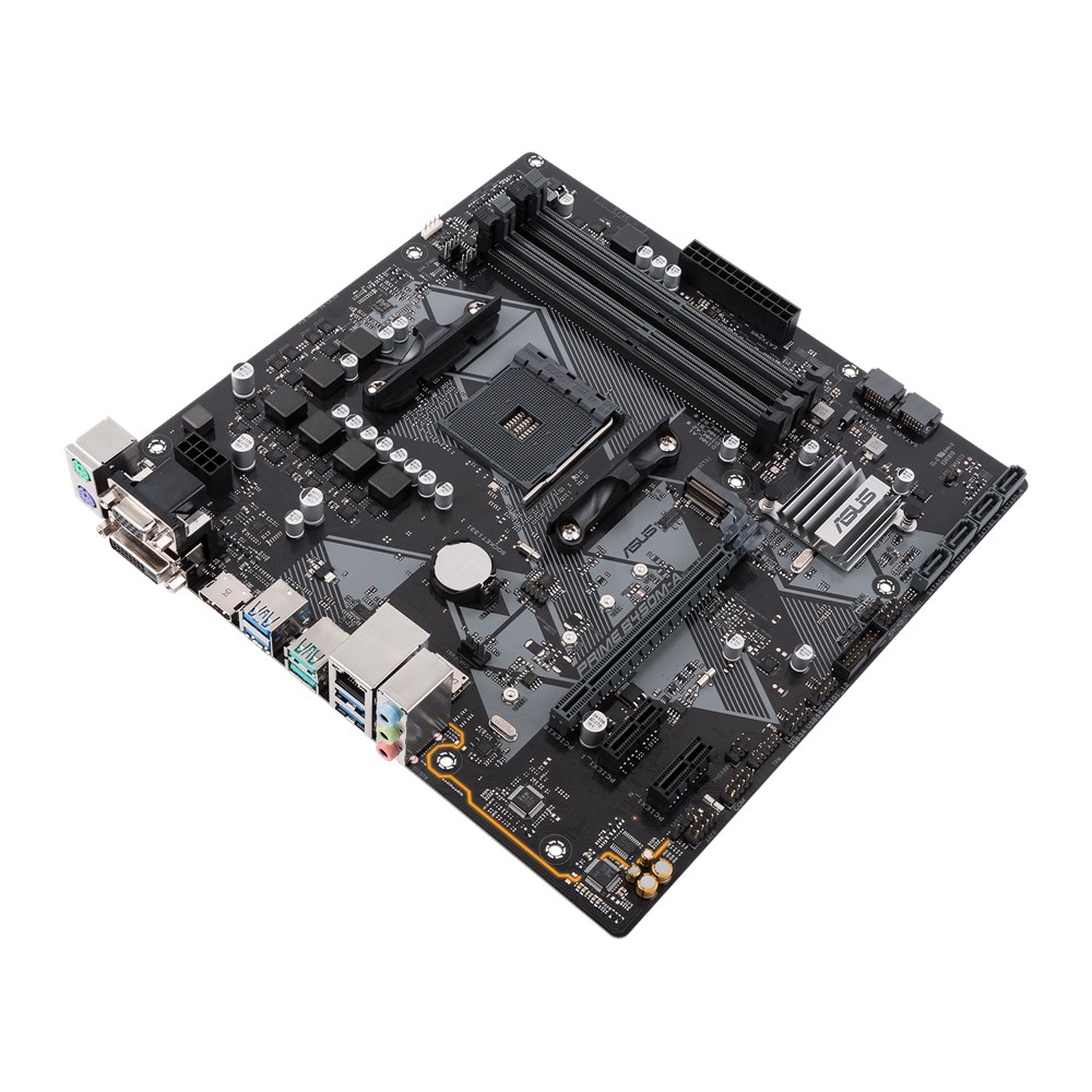 Материнская плата ASUS PRIME B450M-A (AM4, mATX) RTL