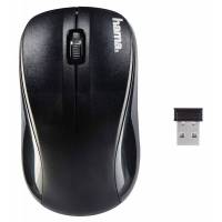 Мышь беспроводная Hama AM-8100 (optical, 1200dpi, 2xAAA, black)