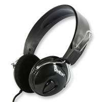 Наушники Velton VLT-808 (накладные открытые, с микрофоном, 2.5m, black)