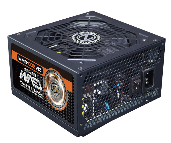 Блок питания ZALMAN 600W (ZM600-GVM, 80 Plus Bronze, 120mm, 20+4+4+4pin, 2*PCI-E 6+2pin, 8*SATA, 4*HDD, 1*FDD) RTL