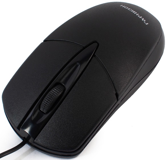 Мышь Гарнизон GM-220XL (USB, optical, 1000dpi, 2m, black)
