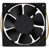 Вентилятор Gembird D12038BM-3 (120x120x38mm, ball, 2500rpm, 39dBa, 3pin, black) OEM