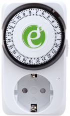 Таймер механический Energenie EG-SST-05 (от 15 мин. до 24 час., 1 розетка, 16A, white) RTL
