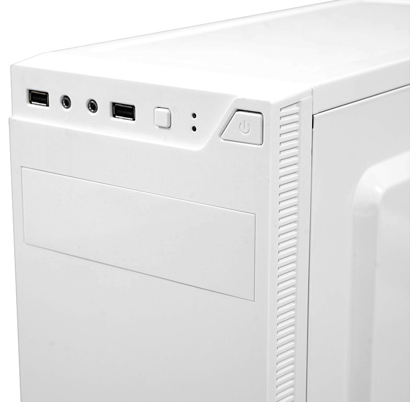Корпус GINZZU A220 (без БП, ATX, white)