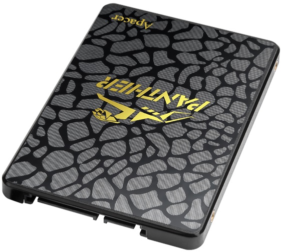 Накопитель SSD 2,5" 240Gb Apacer AS340 Panther (AP240GAS340G-1, 550/520Mbs, SATA-3, 7mm)
