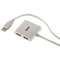 USB 2.0 HUB Hama 39874 (4 порта, white)