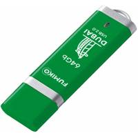 Флеш накопитель USB 2.0 64Gb FUMIKO DUBAI (FDI-20, green)