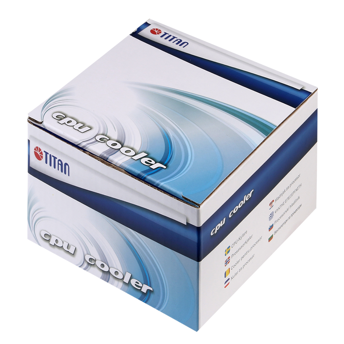 Вентилятор Titan DC-K8N925B/R (AM2/AM3/AM4/FM1/FM2, 95mm, Al, 1800rpm, 23dBa, 3pin, 95W) RTL