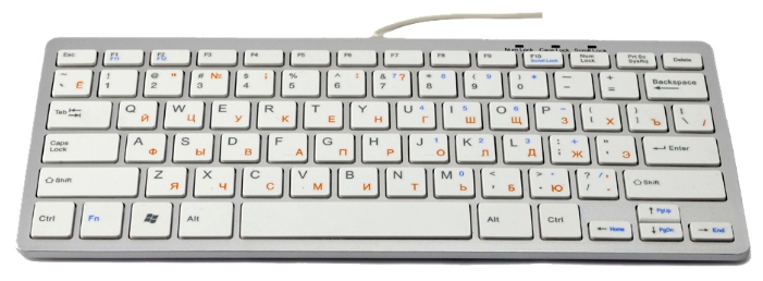 Клавиатура Mediana KB-102 (USB, silver)
