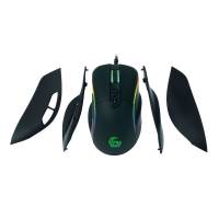 Мышь Gembird FIRESTARTER MG-750 (USB, optical, 4000dpi, игровая, black)