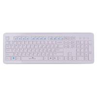 Клавиатура Oklick 540S (USB, мультимедийная, white)