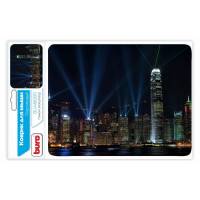 Коврик для мыши Buro (BU-M80010, Hong Kong, пластиковый на губчатой основе, 230x180x2mm)
