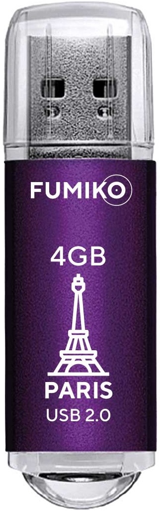 Флеш накопитель USB 2.0 4Gb FUMIKO PARIS (FPS-16, 30MB/s, purple)