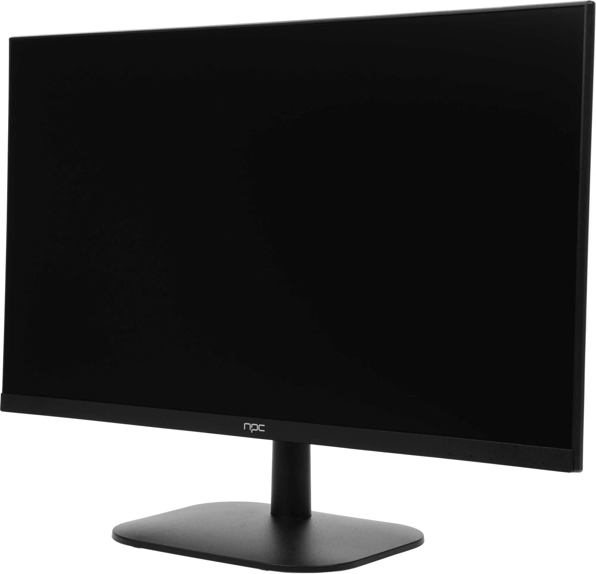 Монитор npc 23.8" MQ2409-A black (1920x1080, 75Hz, 3000:1, 178°/178°, 5ms (GTG), 250cd/m2, VA, HDMI)