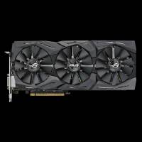 Видеокарта ASUS GF GTX1080 81924Mb (ROG-STRIX-GTX1080-O8G-11GBPS, 256bit, GDDR5X, DVI+2*HDMI+2*DP) RTL