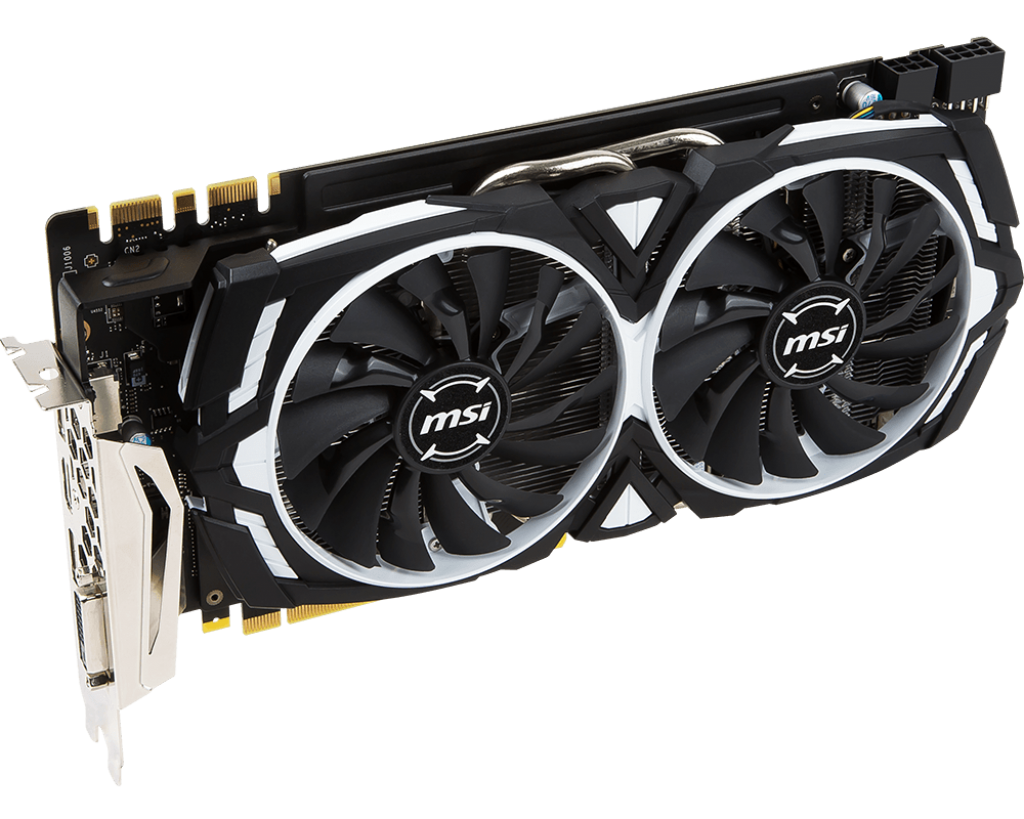 Видеокарта MSI GF GTX1070Ti 8192Mb (GTX 1070 Ti ARMOR 8G, 256bit, GDDR5, DVI+HDMI+3xDP) RTL