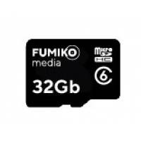 Карта памяти SDmicro Card 32Gb FUMIKO (FMSD-632, Class 6, без адаптера)