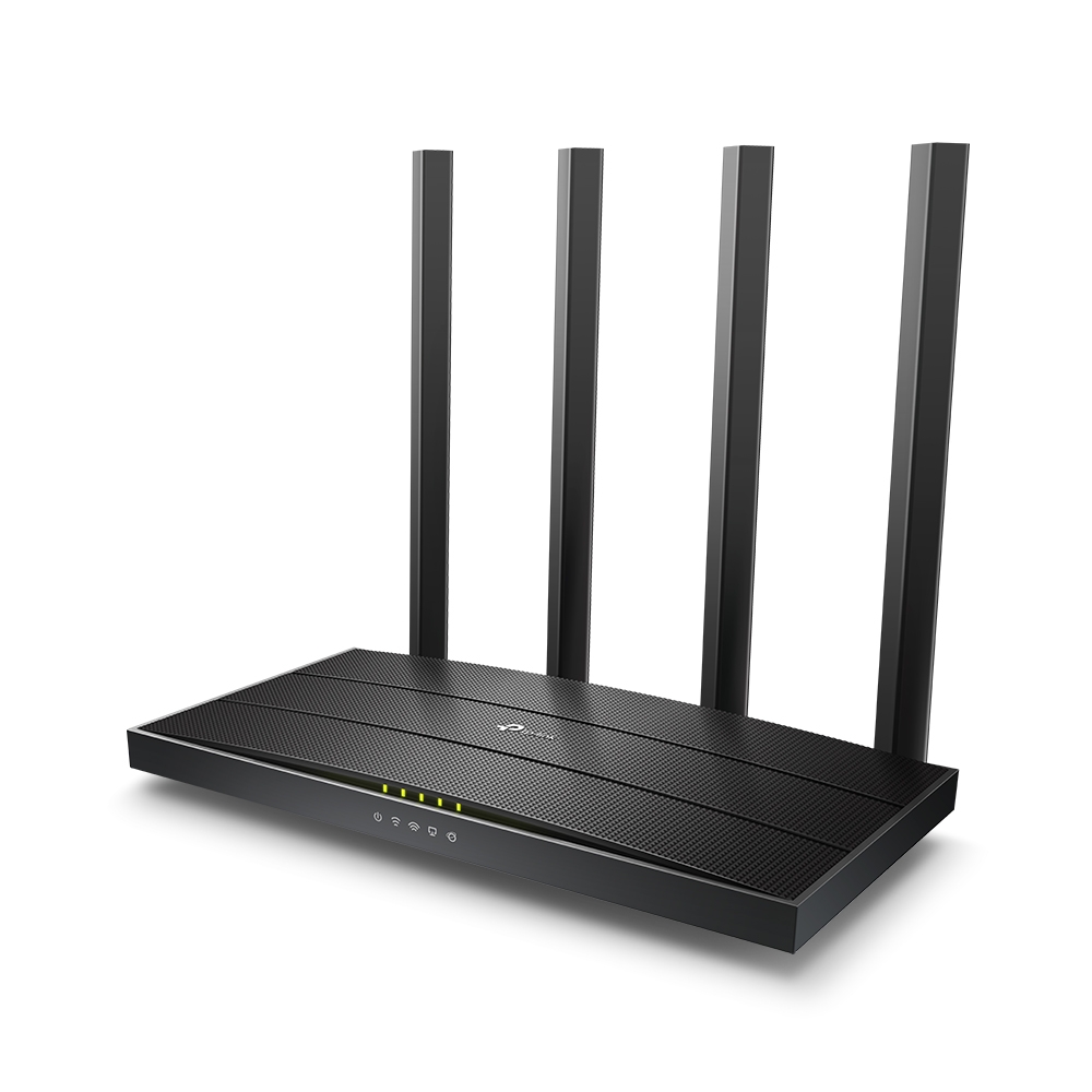 Роутер TP-LINK Archer C80 (1900Mbps, 2.4/5GHz, 4 ports, 1000Mbps, 4 внешние несъёмные антенны 5dBi, black)