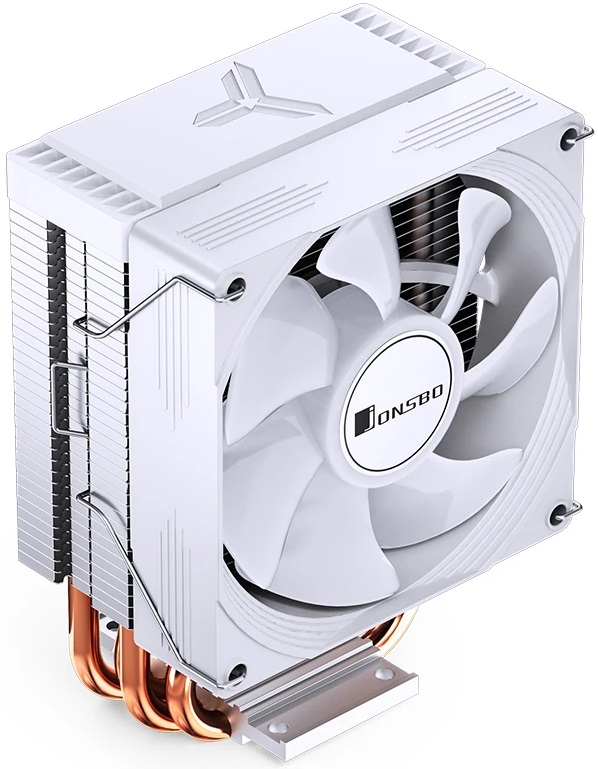 Вентилятор JONSBO CR-1300 EVO Color (1150/1151/1155/1156/1200/1700/AM4/AM5, 90mm, Al, 800-2000rpm, <28dBa, 4 тепловые трубки, DTH, 4pin, 130W, rainbow LED, white) RTL