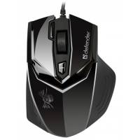 Мышь Defender Warhead GM-1310 (USB, optical, 3000dpi, игровая, black)