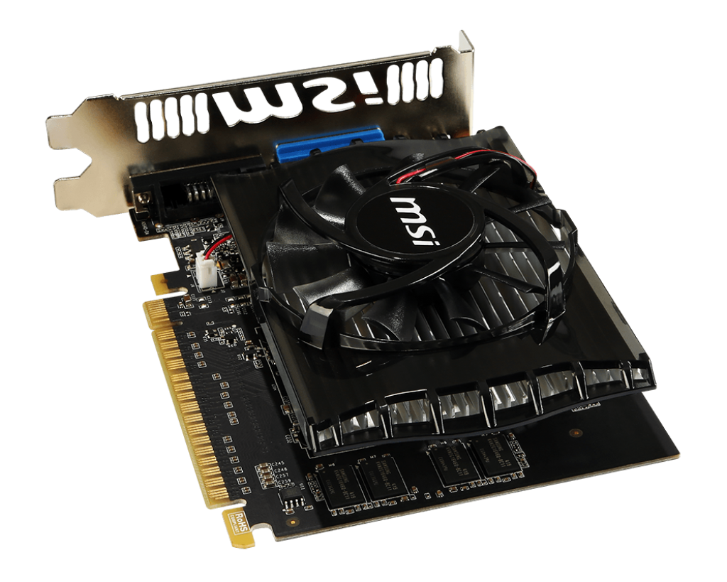 Видеокарта MSI GF GT730 2048Mb (N730-2GD3V2, 128bit, DDR3, DVI+HDMI+CRT) RTL